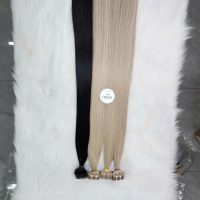 Blonde Tape in hair Extensions