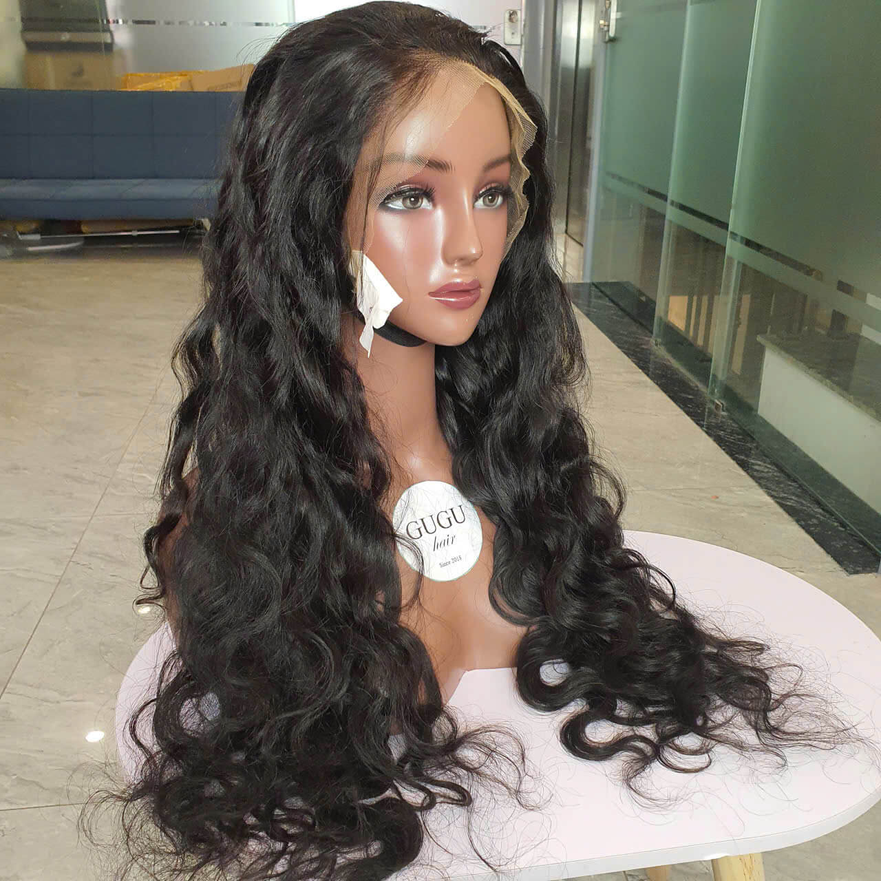 body wave human hair wig