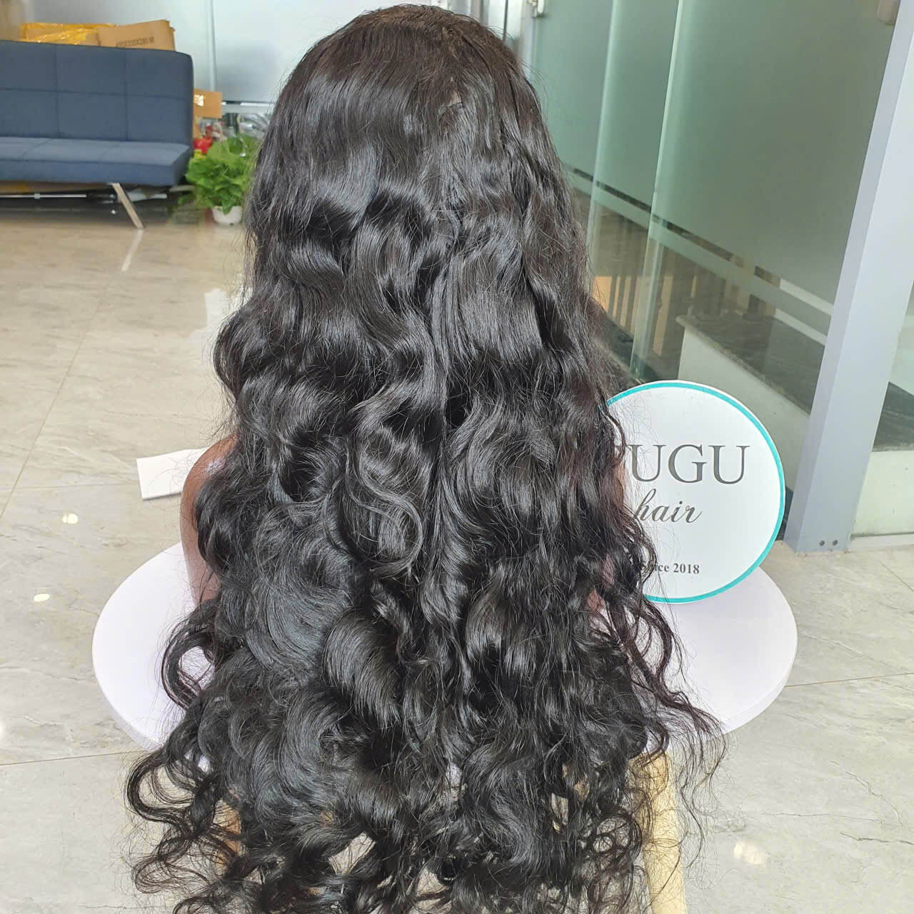 body wave human hair wig