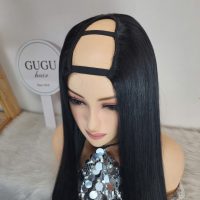 Human Hair Vietnamese Bone Straight U Part Wig 6 Human Hair Vietnamese Bone Straight U Part Wig