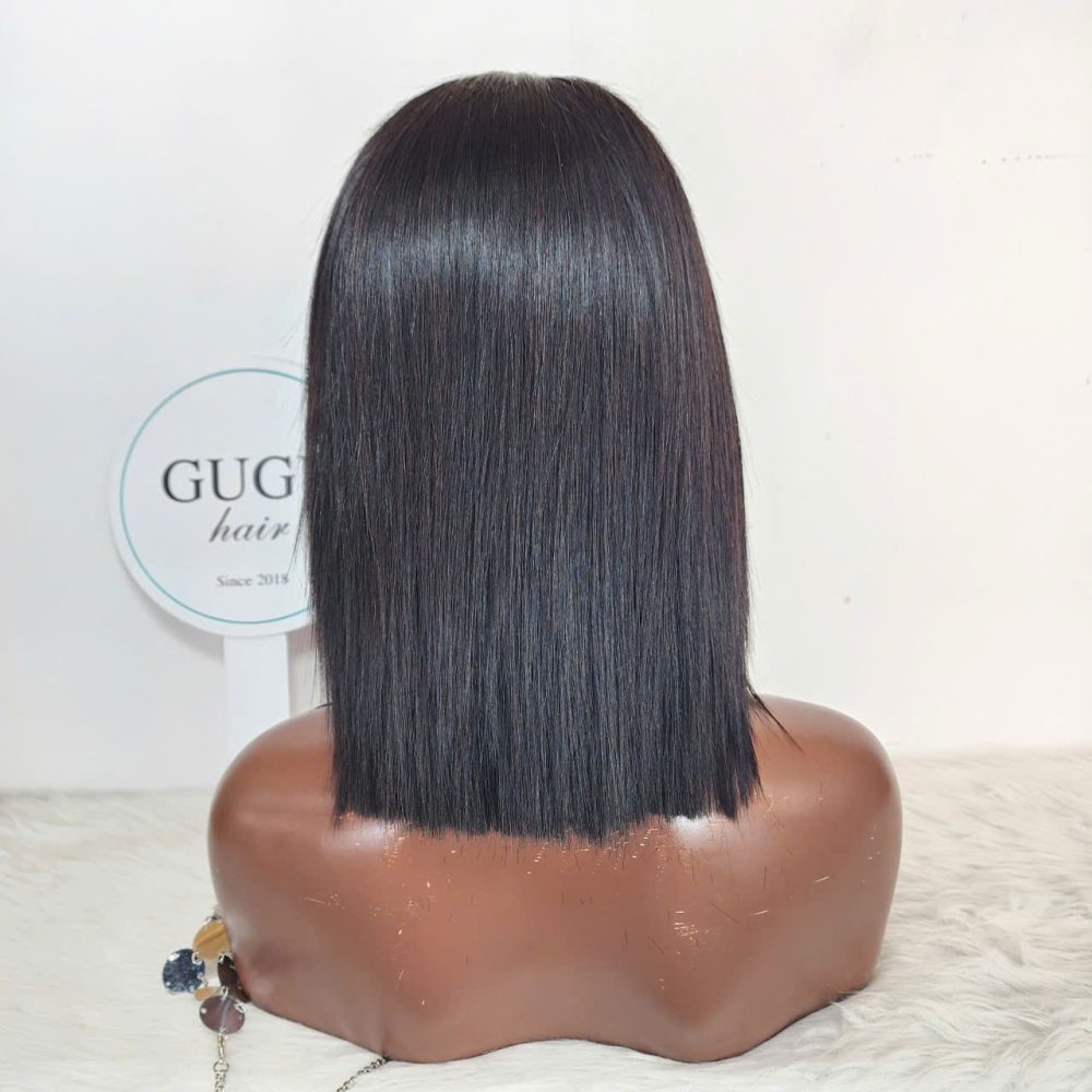 Vietnamese Human Hair Bob Wig – Glueless 5x5 Lace Closure for Natural Look
