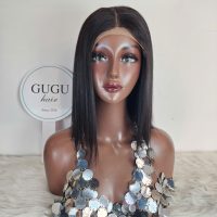 Vietnamese Human Hair Bob Wig – Glueless 5x5 Lace Closure for Natural Look