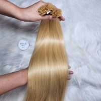 Golden Blonde I Tip Extensions – Premium Keratin Human Hair