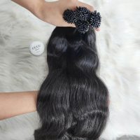 High-Quality Natural Wavy Raw Vietnamese Human Hair Extensions