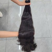 High-Quality Natural Wavy Raw Vietnamese Human Hair Extensions