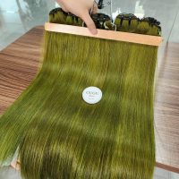 Olive Green Human Hair Bundles