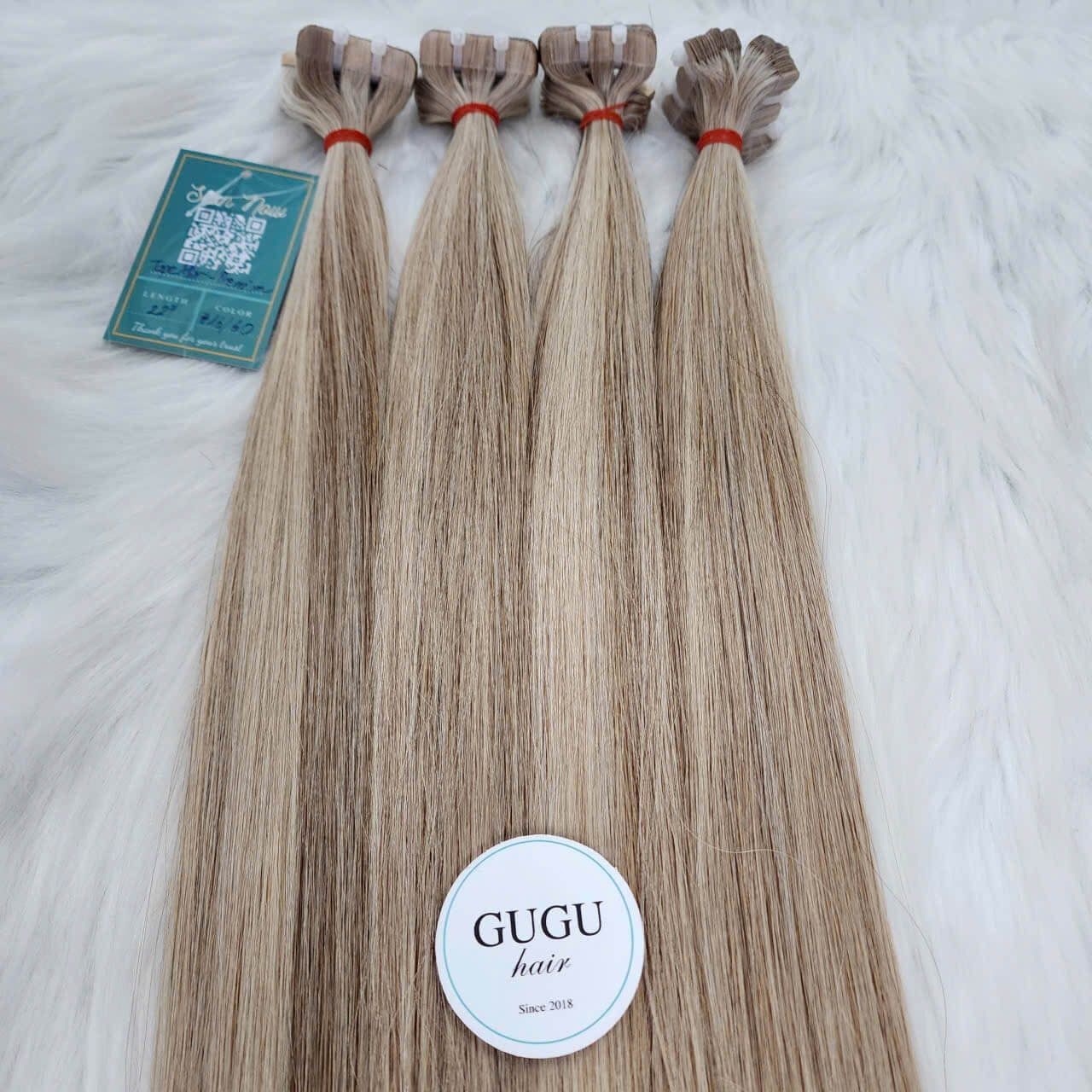 Best Tape-in Blonde Raw Vietnamese Hair Extension Wholesale Price Direct Human Hair 7 Tape-in Blonde Raw Vietnamese Hair Extension