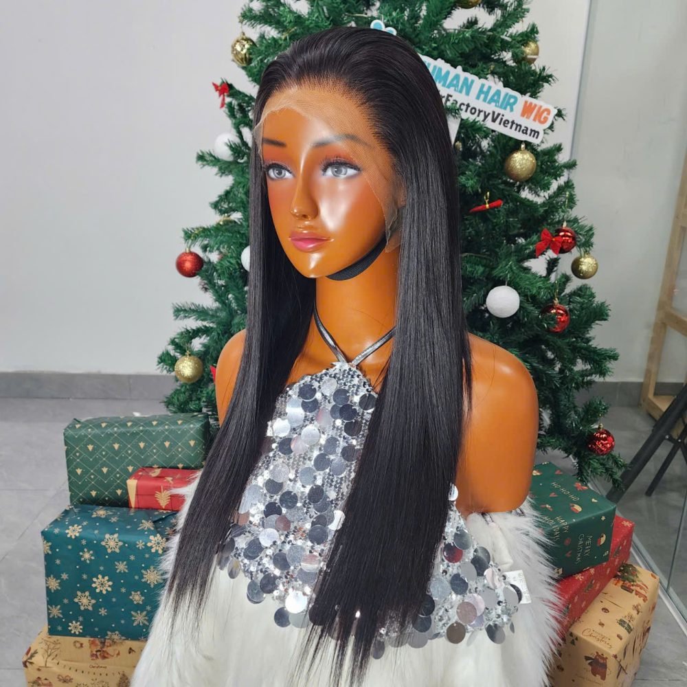 22 Inch Frontal Bone Straight Natural Raw Vietnamese Human Hair