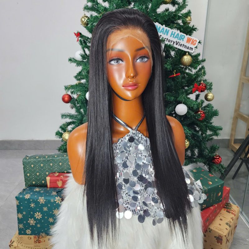 22 Inch Frontal Bone Straight Natural Raw Vietnamese Human Hair