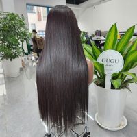 26 Inch Bone Straight Natural Color Raw Vietnamese Hair