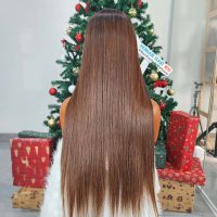 5x5 Closure Wig Ombre Brown Straight Glueless Human Hair 4 5x5 Closure Wig Ombre Brown Bone Straight Glueless Human Hair