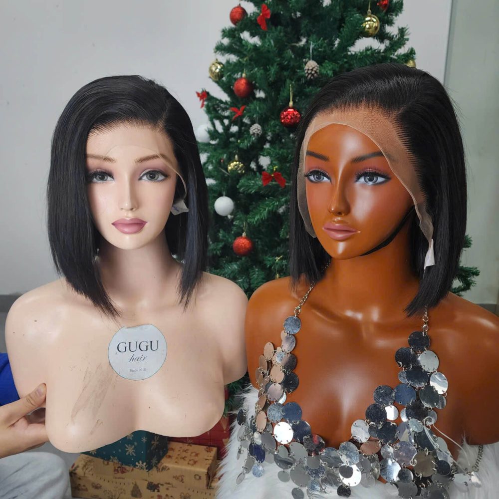 Human Hair Bob Wig 8 Inches from Raw Vietnamese Hair