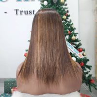 8 Inch Bob Style Honey Blonde Piano Color Human Hair Wigs 3 8 Inch Bob Style Honey Blonde Piano Color Human Hair Wigs