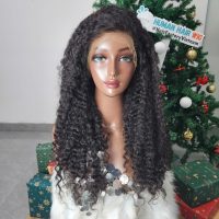 Frontal Burmese Curly Natural Raw Human Hair