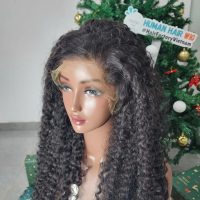 Frontal Burmese Curly Natural Raw Human Hair