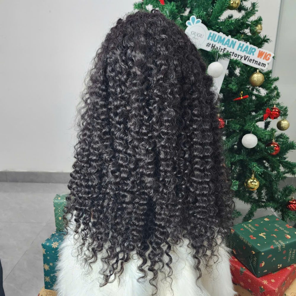 Frontal Burmese Curly Natural Raw Human Hair