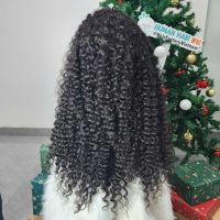 Frontal Burmese Curly Natural Raw Human Hair