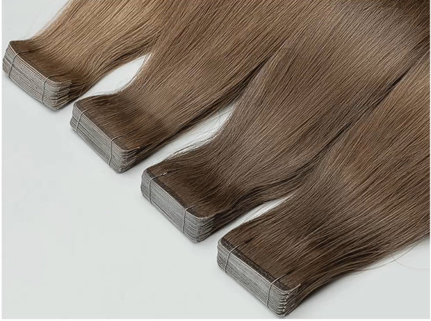 GUGU HAIR – Vietnamese Bone Straight Hair Wig – 100% Raw Human Hair 155 Vietnamese Tape-Ins Hair Extensions