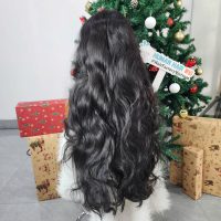 Glueless Body Wave Wig Human Hair 13x4 Frontal 5 HD Lace Body Wave Natural Color Raw Human Hair