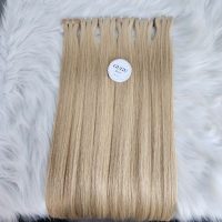 blonde invisible tape in extensions