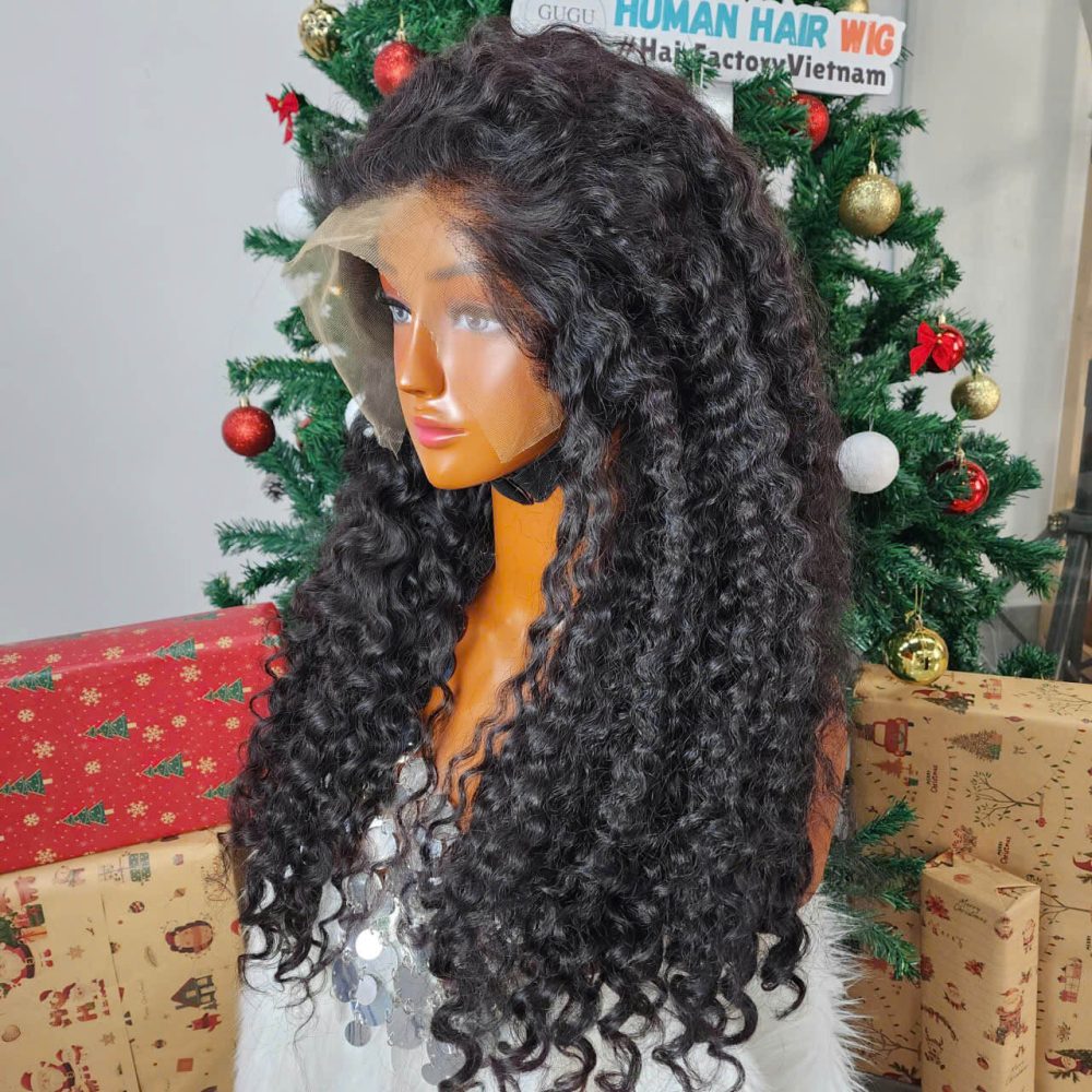 Burmese Curly HD Lace 13x4 Frontal Raw Vietnamese Human Hair