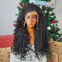 Burmese Curly Wig HD Lace 13x4 Frontal Raw Vietnamese Human Hair 2 Burmese Curly HD Lace 13x4 Frontal Raw Vietnamese Human Hair