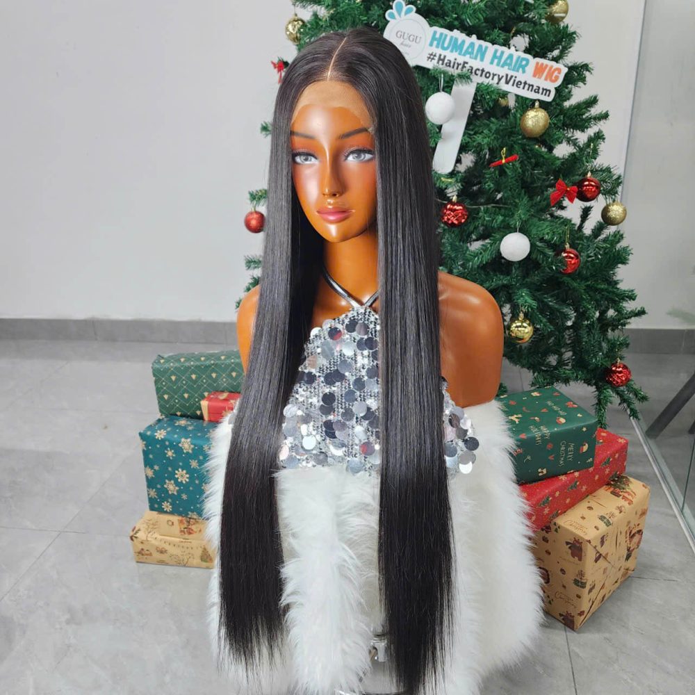 30 Inch Closure Bone Straight Natural Raw Vietnamese Human Hair
