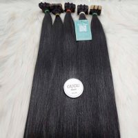 Buy Tape-In Hair Extensions # 1 Color Wholesale Price Direct Human Hair Factory 3 Premium Tape - In Natural Color Raw Vietnamese Human Hair