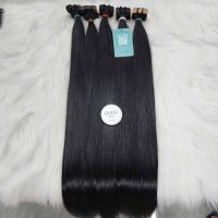 Buy Tape-In Hair Extensions # 1 Color Wholesale Price Direct Human Hair Factory 6 Premium Tape - In Natural Color Raw Vietnamese Human Hair