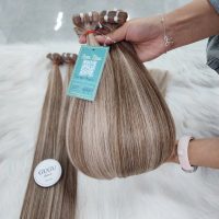 Vietnamese tape in hair extensions 22 inch blond