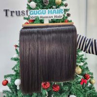 Weft Hair Bundles Raw Human Hair Extensions 100 GUGUHAIR 4