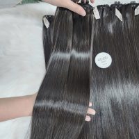 bone straight human hair bundles 5