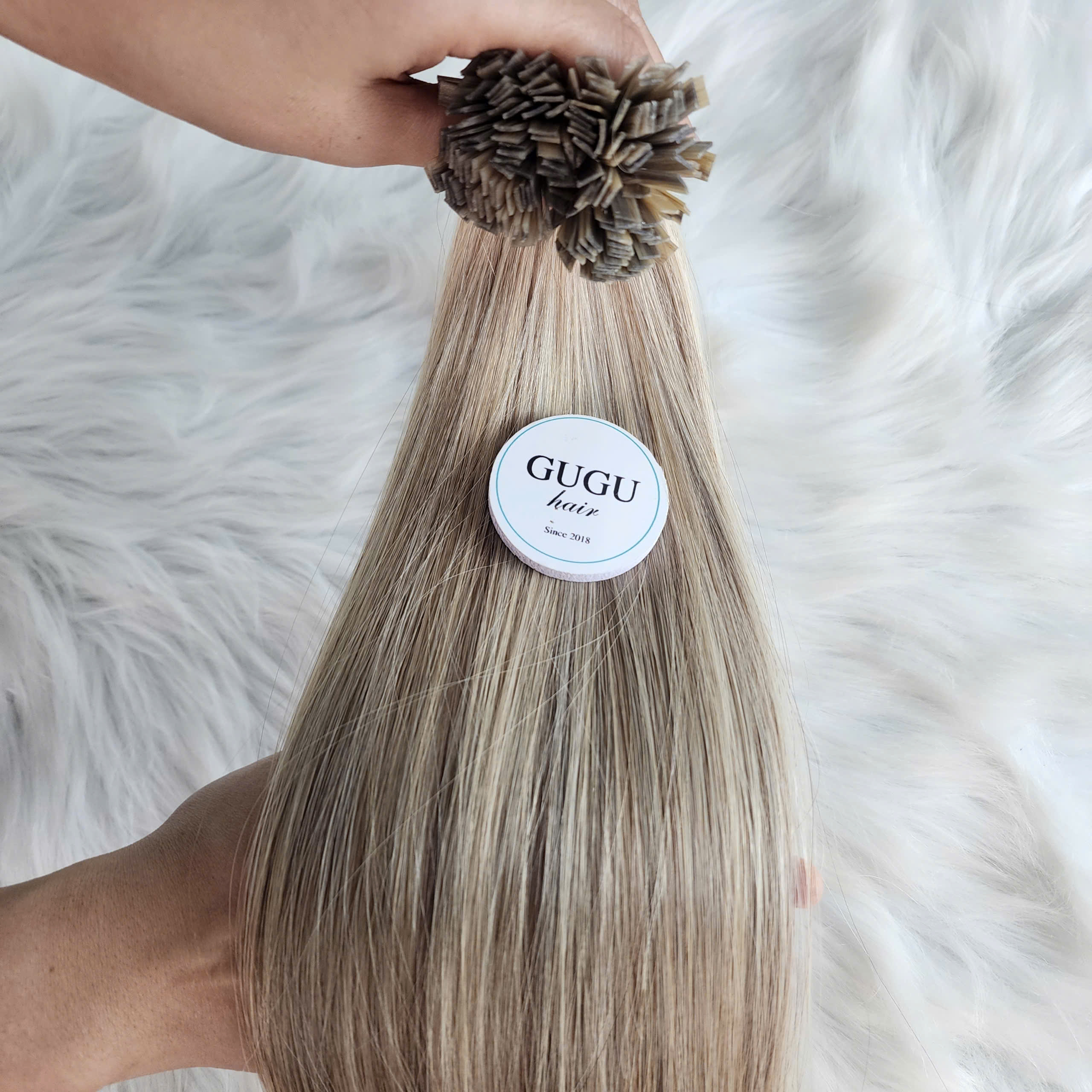 keratin flat tip extensions