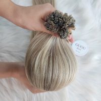 raw human hair flat tip extensions