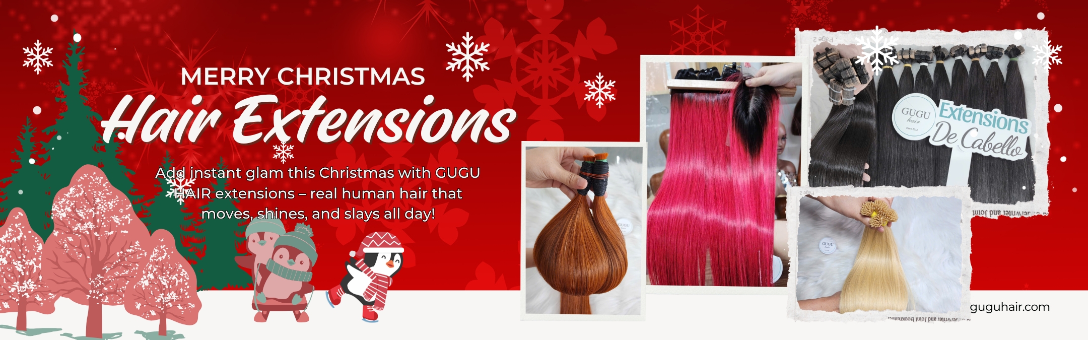 merry christmas vietnamese raw hair extensions