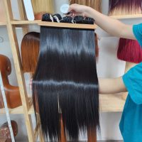 raw human hair bundles wholesale black