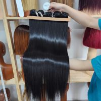 raw human hair bundles wholesale black