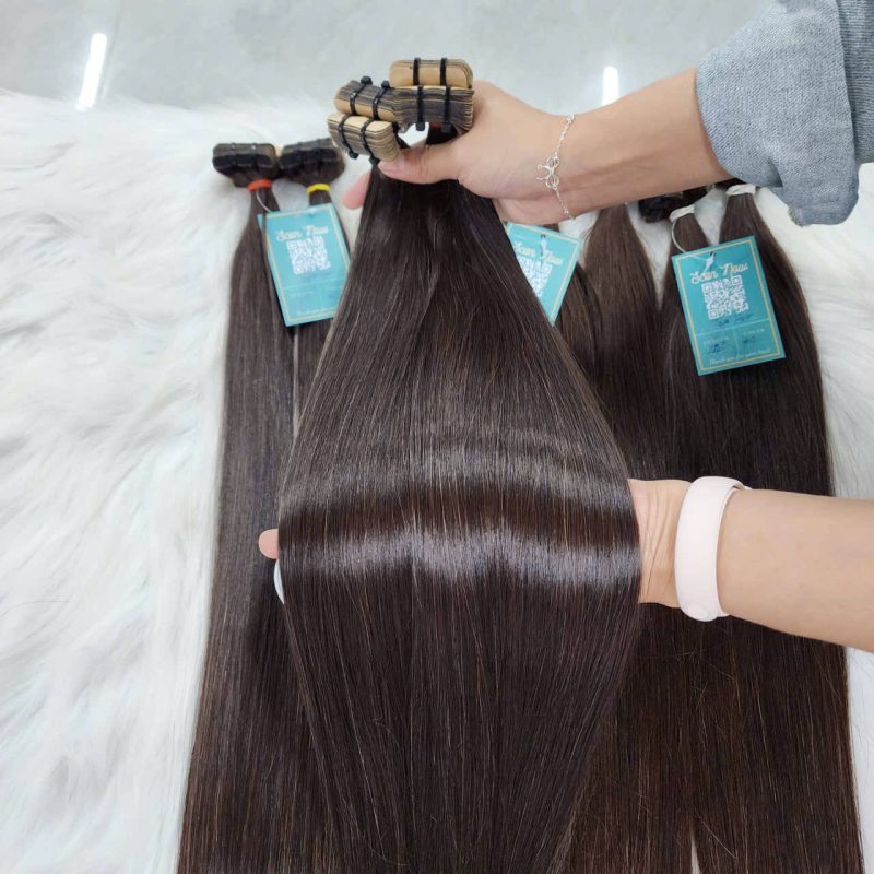Premium Tape - In #1 Color Raw Vietnamese Human Hair