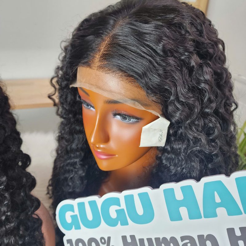 22 Inches Burmese Curly Wig Natural Color Vietnam Hair Vendor