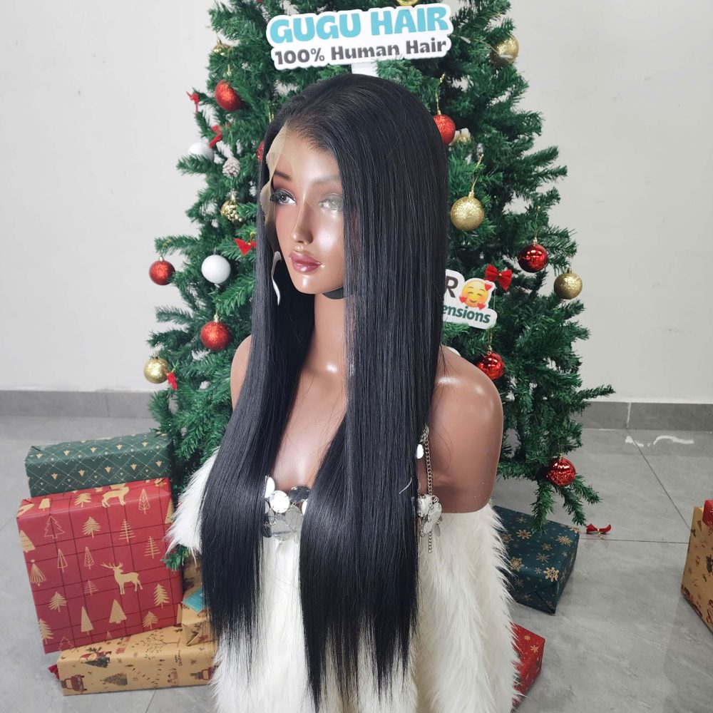 Frontal 24 Inhches Bone Straight Natural Color Raw Vietnamese Hair
