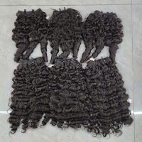 Double Drawn Burmese Curly Hair Bundles