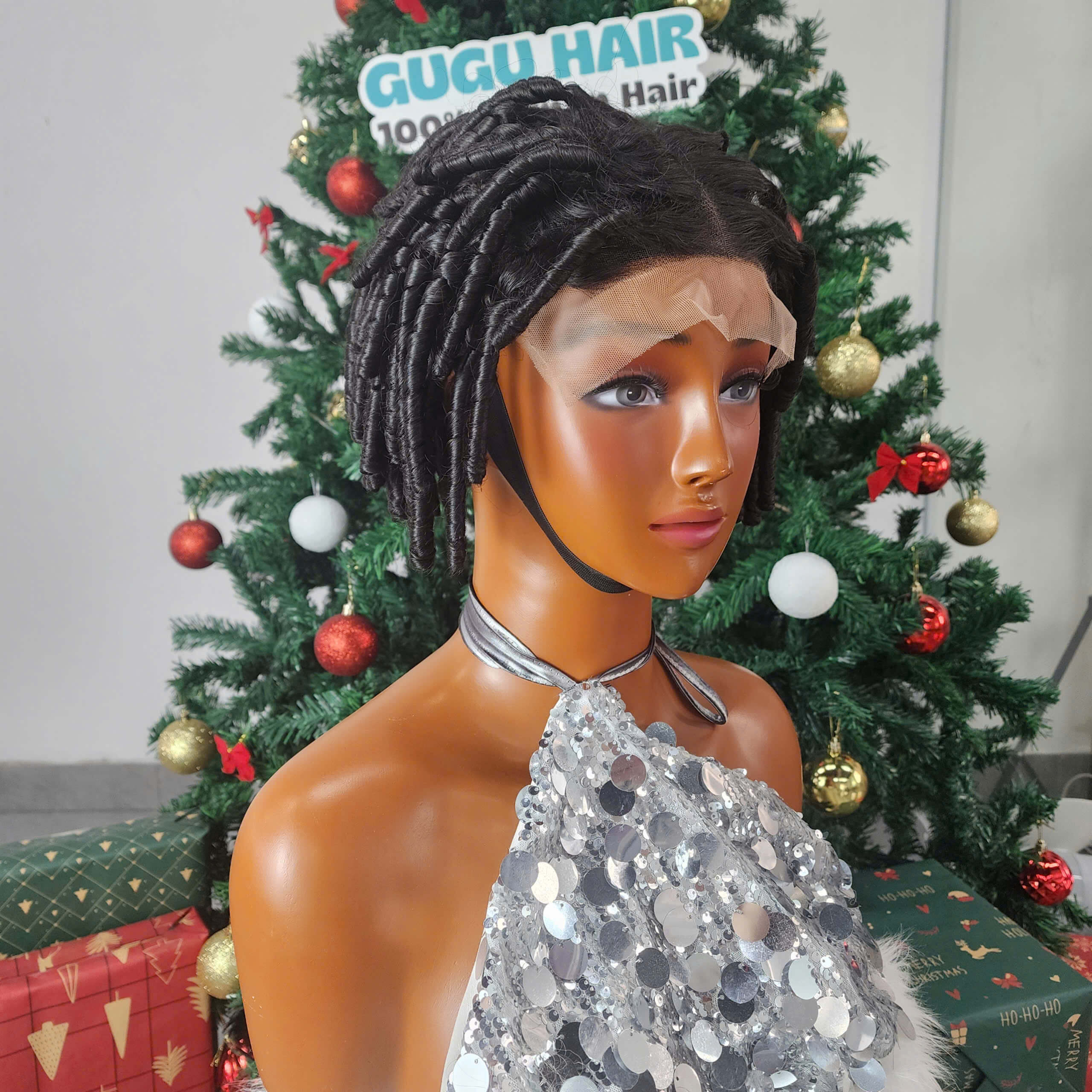 Bouncy 10 Inches Coil Curls #1 Color Raw Vietnamese Hair 6 Bouncy 10 Inches Coil Curls #1 Color Raw Vietnamese Hair