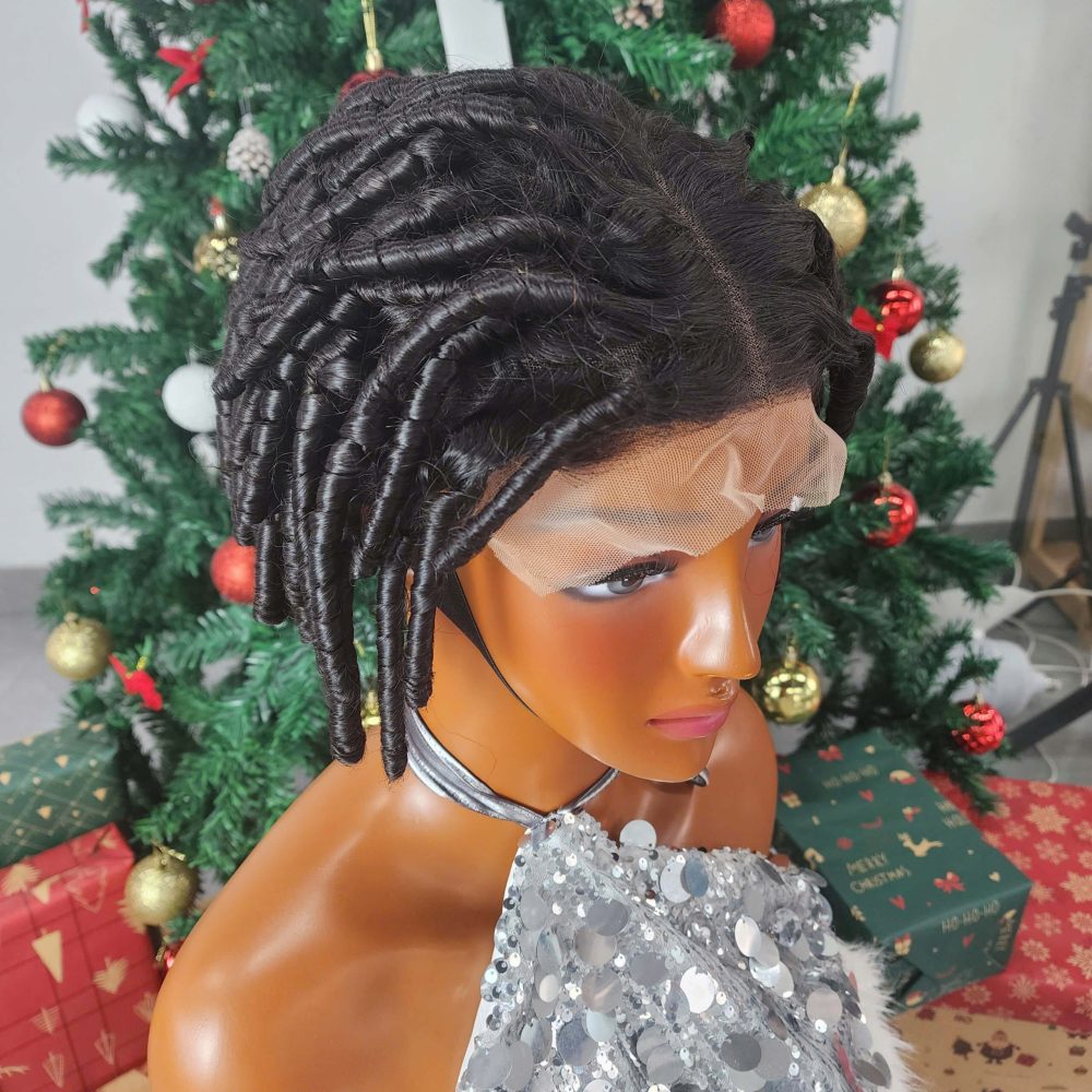 Bouncy 10 Inches Coil Curls #1 Color Raw Vietnamese Hair