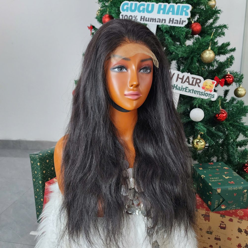 Wig –Natural straight – Natural color – Vietnamese Hair Factory, Best Quality Hair From Vietnam