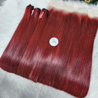 Wine Red Straight Bundles – Raw Vietnamese Hair!