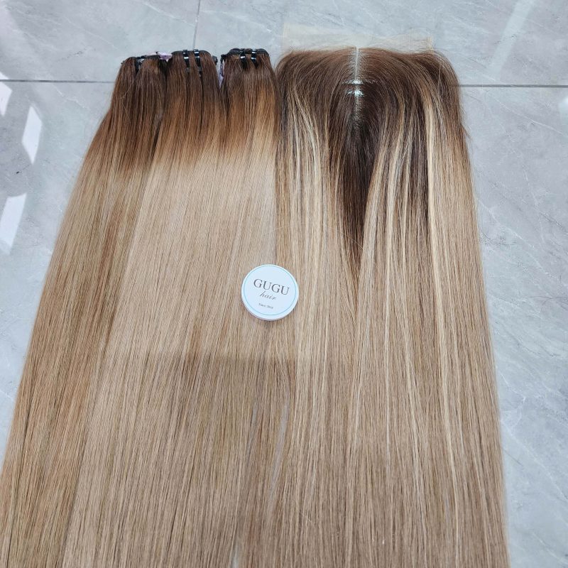 Premium Ombre Blonde Raw Vietnamese Human Hair