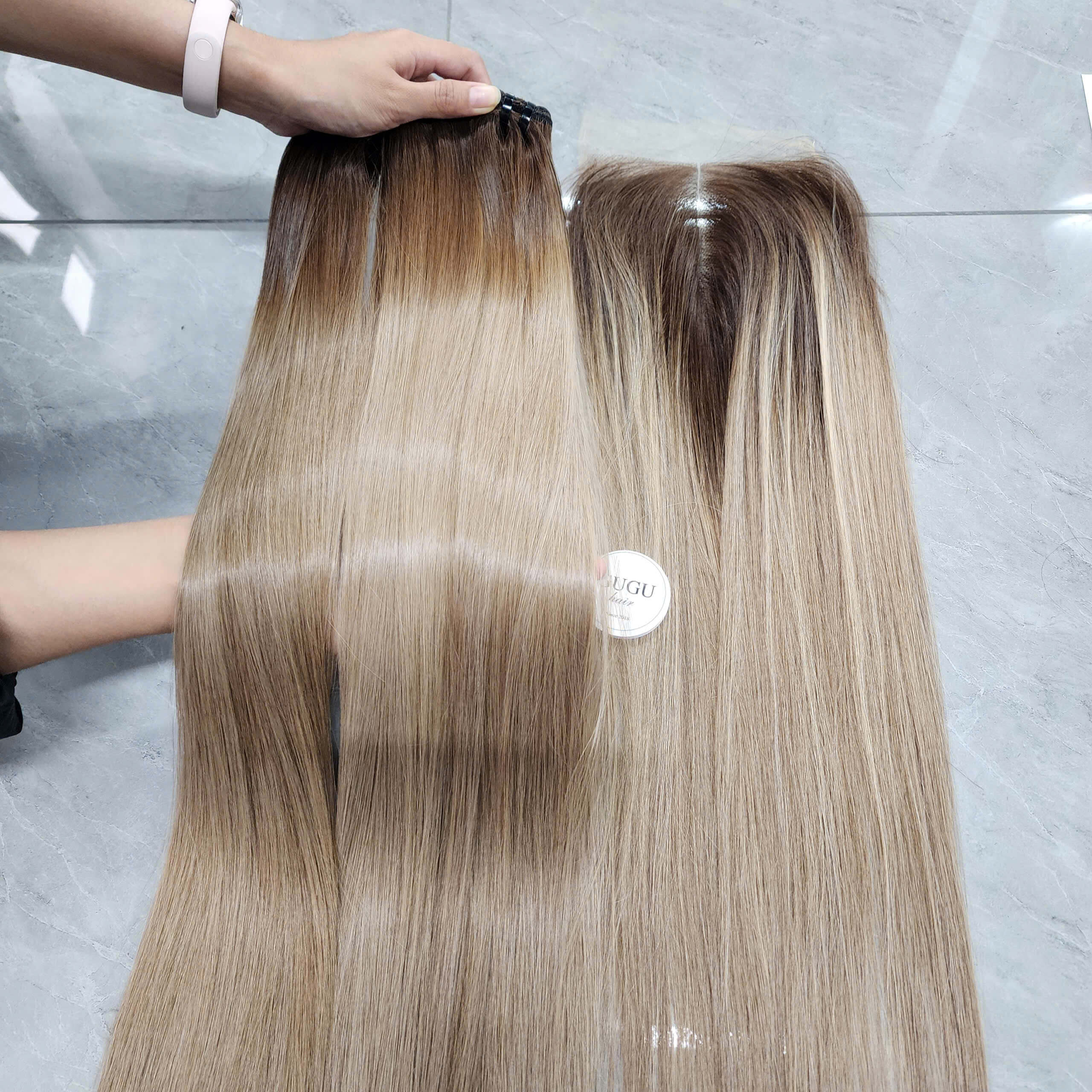Premium Ombre Blonde Raw Vietnamese Human Hair
