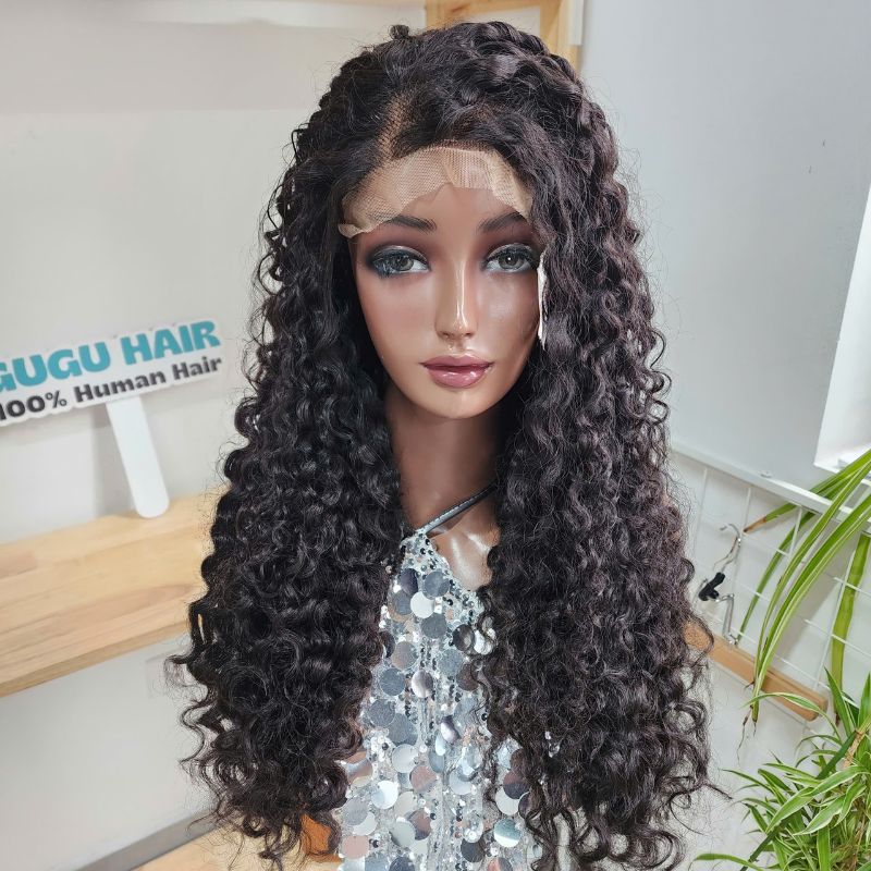 Burmese curly bulk human hair for wig making