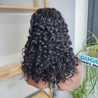 Curly human hair wig made from 100% Vietnamese hair
