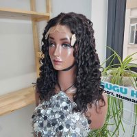 Curly human hair wig made from 100% Vietnamese hair